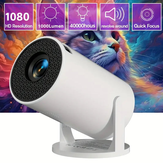 Proyector HY300 4k Android Ultra HD Led WiFi Bluetooth